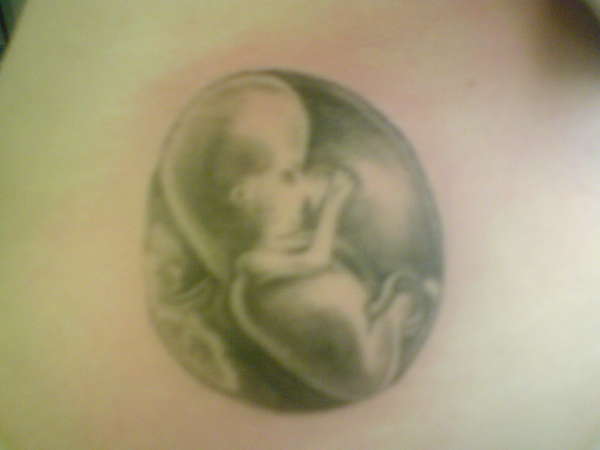 fetus tattoo