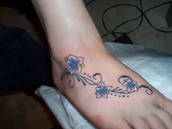 flowers tattoo