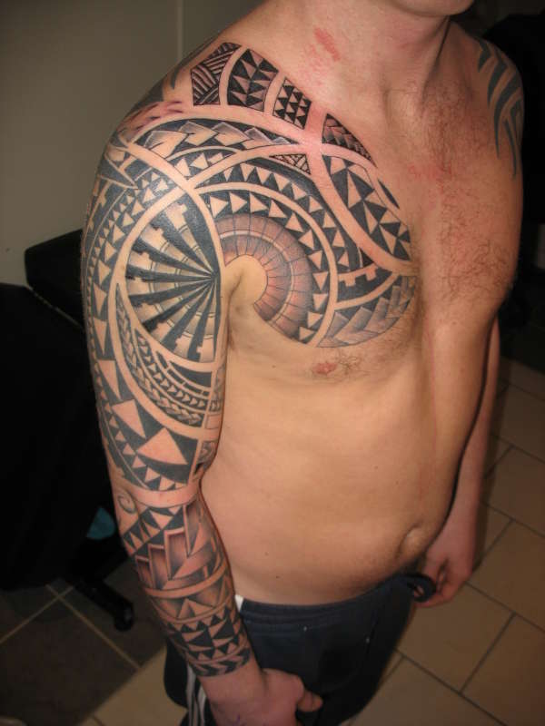 freehand maori tattoo