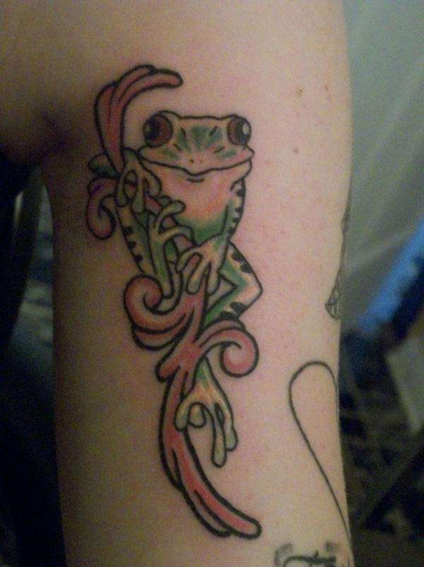 frog tattoo