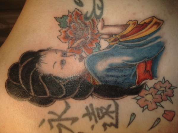 geisha tattoo