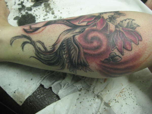 humming bird tattoo