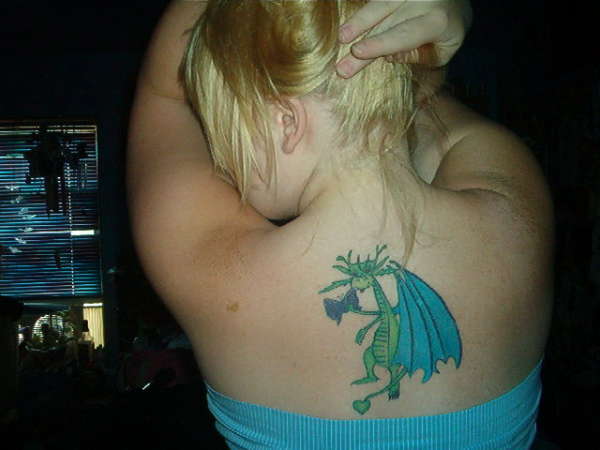 My lil dragon tattoo