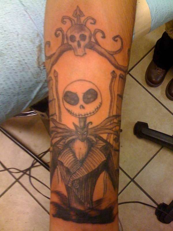 jack skellington tattoo