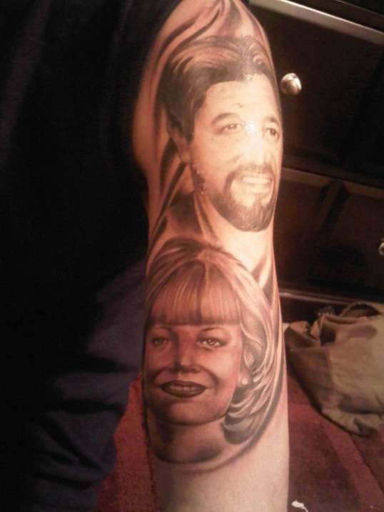 mom dad tattoo