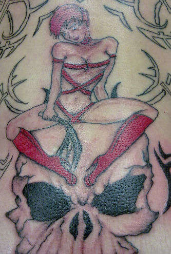 rauncy woman tattoo