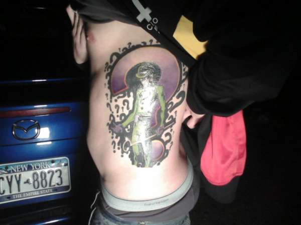 riddler tattoo