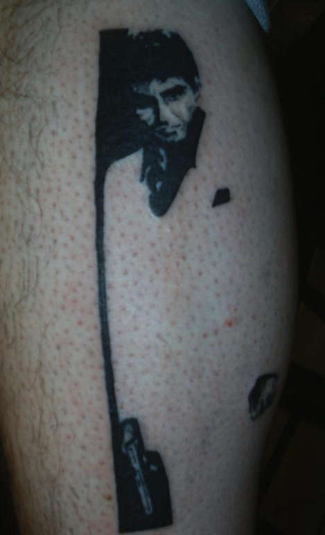 scarface tattoo