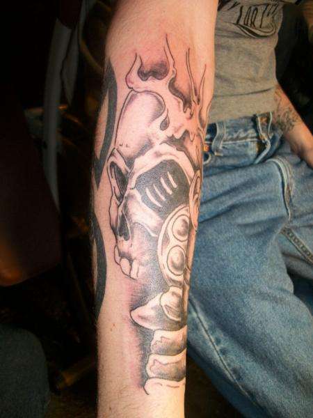 skull tattoo