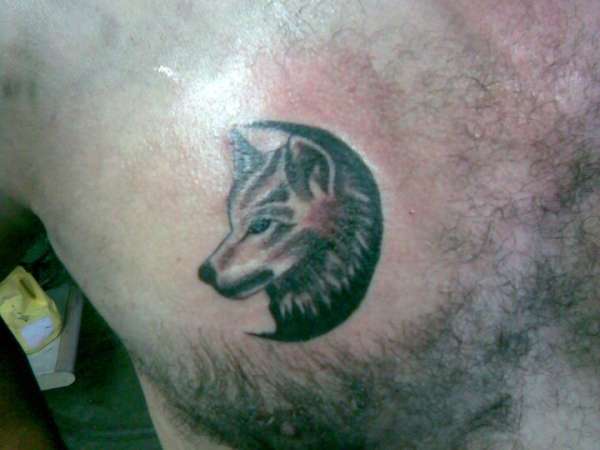wolfy tattoo