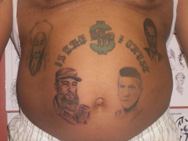 Americas Most Flaunted tattoo