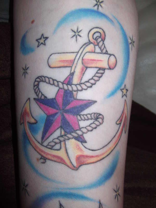 Anchor tattoo