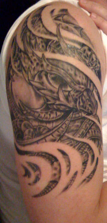 Bio Dragon tattoo