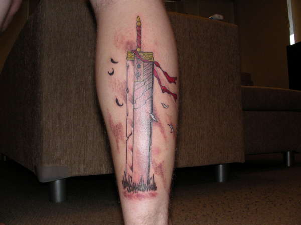 Buster Sword tattoo