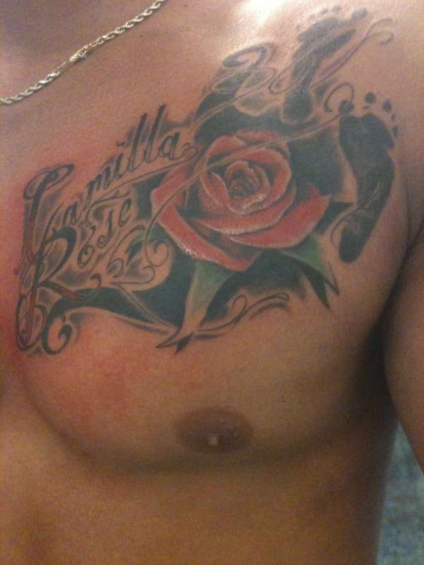 Camilla Rose tattoo