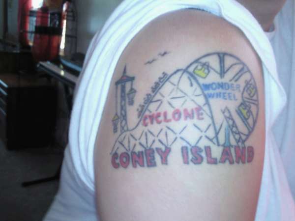 Coney Island, Brooklyn, NY tattoo