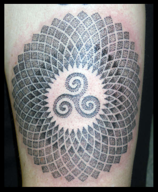 Dotwork for Paul by Damian@Portsmouth Ink tattoo