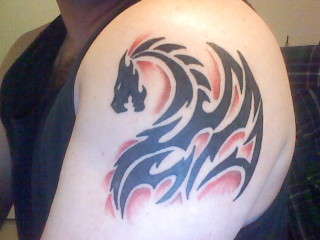 Dragon tattoo