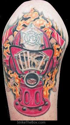 Firefighter tattoo