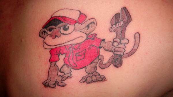 Grease Monkey tattoo