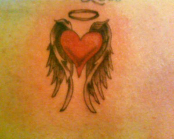 Heart n Wings tattoo