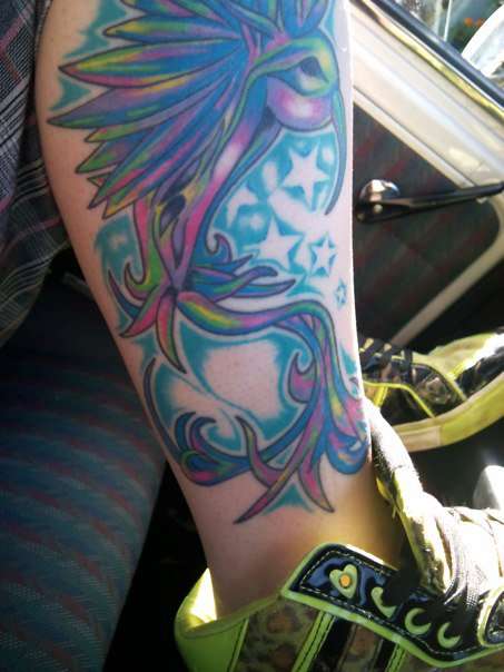 Hummingbird tattoo