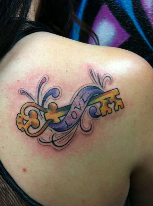 Key tattoo
