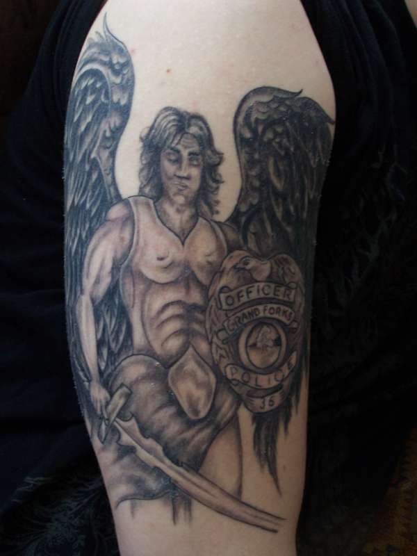 My police tattoo tattoo