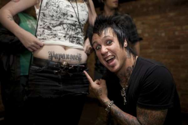 My tattoo and Jacoby Shaddix tattoo