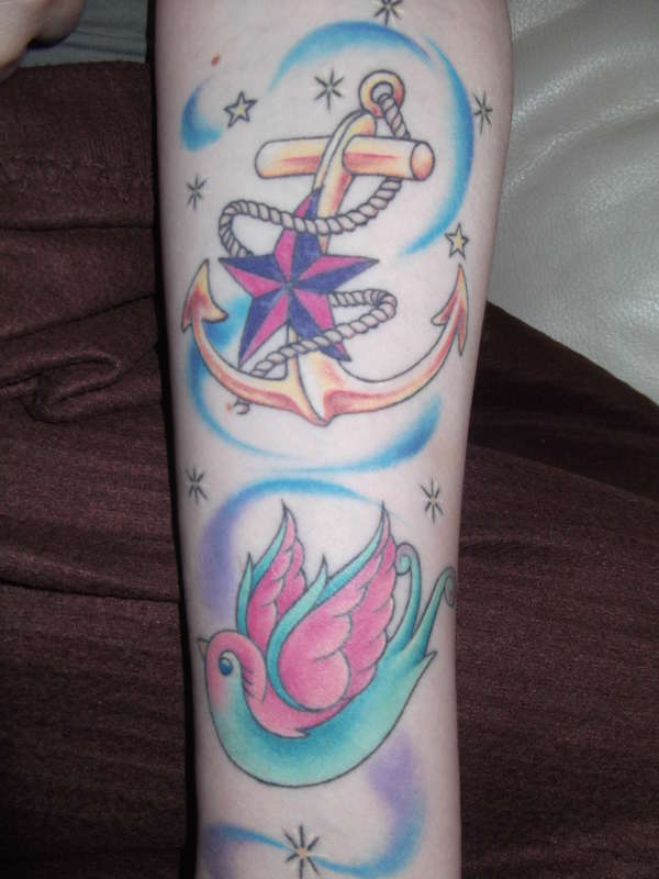 Nautical Forearm tattoo