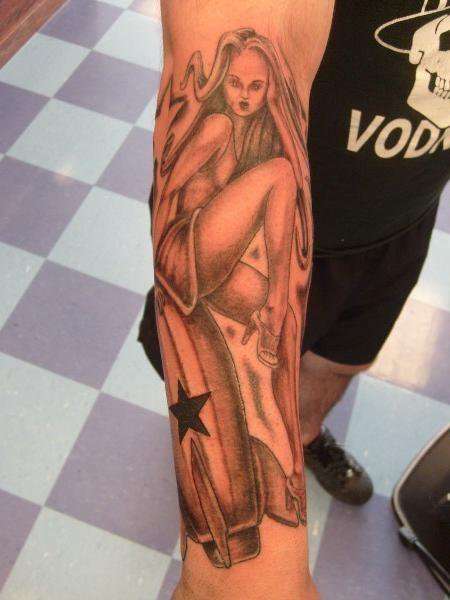 Pinup tattoo