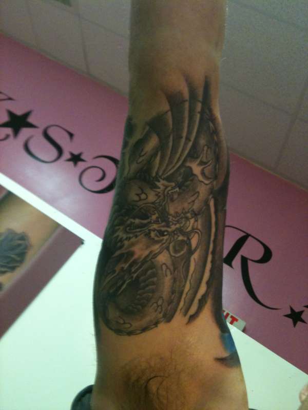 Traditional Dragon tattoo