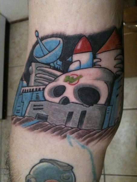 Wily's Castle tattoo