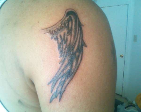 Wing tattoo