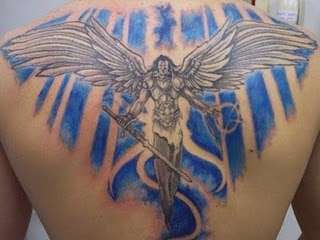 angel of god  Broadway Ink tattoo