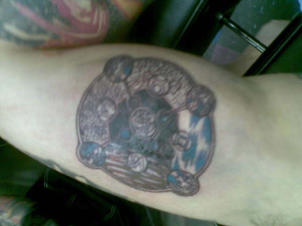 arm sleeve tattoo