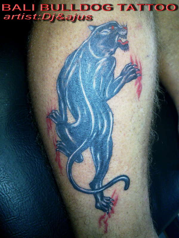 black panther tattoo