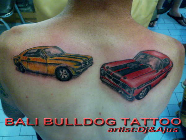 cars done tattoo