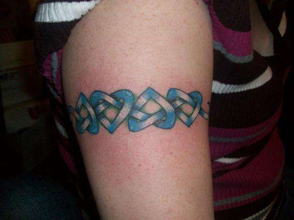 celtic heart knots tattoo