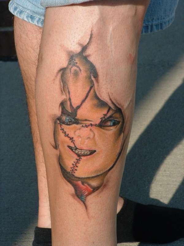 chucky tattoo