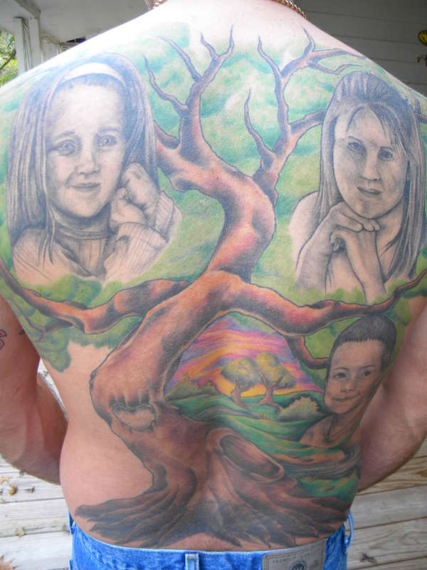 family tree tattoo