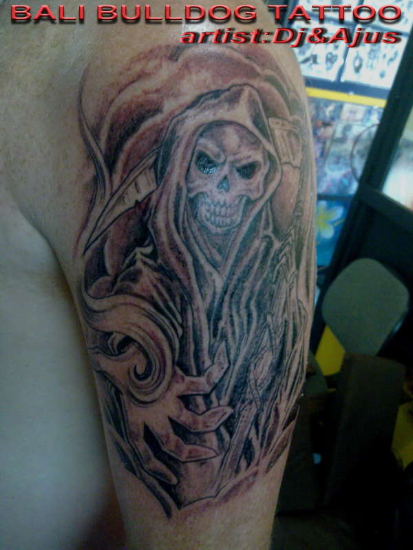 grim reaper tattoo