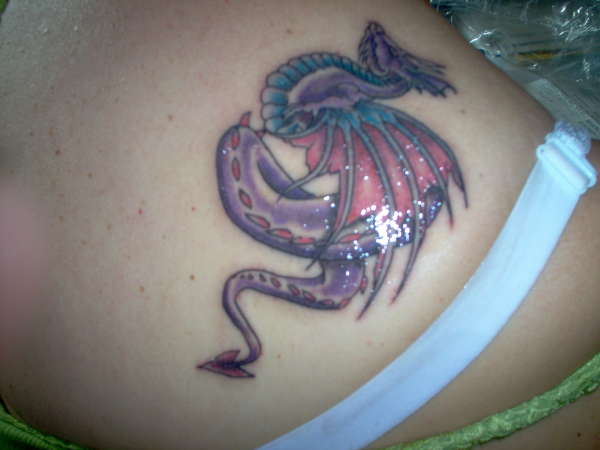 Daughter Dragon tattoo
