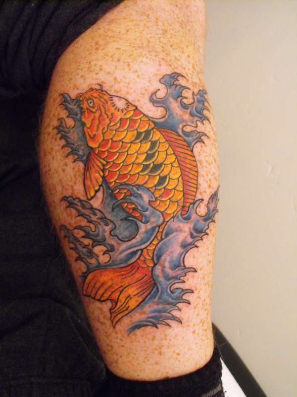 koi tattoo
