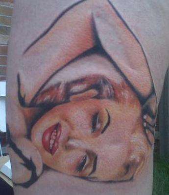 marilyn tattoo