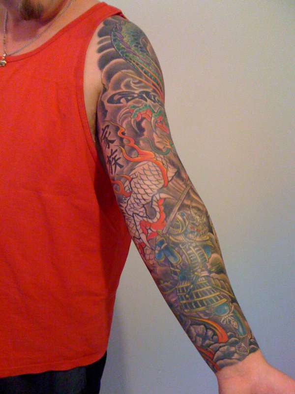 my left sleeve tattoo