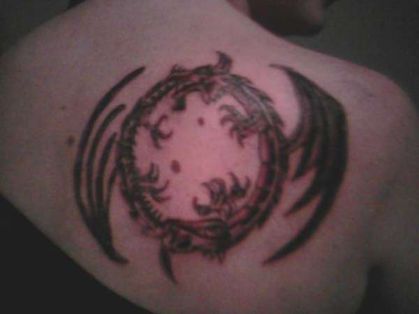 ouroboros dragon. tattoo