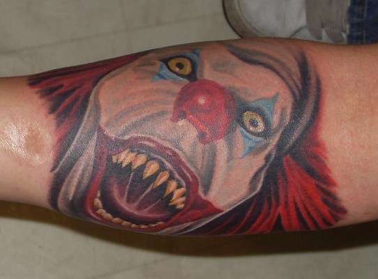 pennywise the clown tattoo
