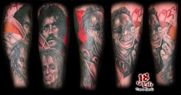 rockers sleeve tattoo
