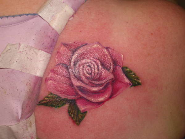 rose flower tattoo